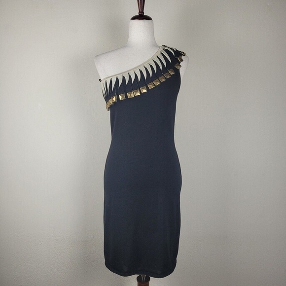 Temperley London Dresses & Skirts - Temperley London Dress Women 6 Black Embellished Beads Metal Party Cocktail Club